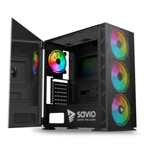 SAVIO KOMPIUTERIO KORPUSAS RAPTOR X1 ARGB SAVGC-RAPTORX1