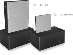 "Raidsonic Icy Box" IB-1121-C31 dokas, skirtas 1x HDD/SSD su USB 3.1 (Gen 2) Type-C