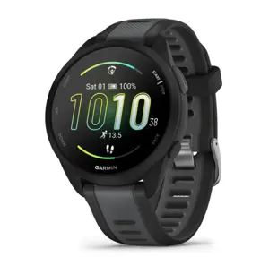 Garmin Forerunner 165 išmanieji laikrodžiai, juoda/šviesiai pilka