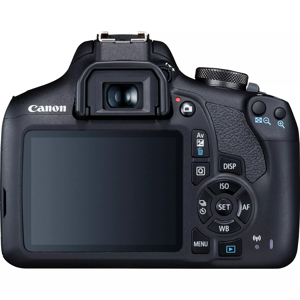 "Canon EOS 2000D BK BODY EU26, 24,1 MP, 6000 x 4000 taškų, CMOS, "Full HD", juoda