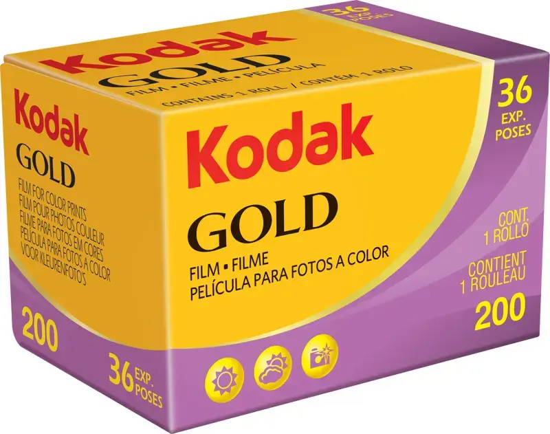 Kodak kino juosta Gold 200/36