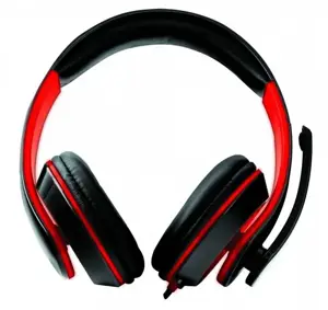 "ESPERANZA" STEREO AUSINĖS SU MIKROFONU ŽAIDĖJAMS "CONDOR RED