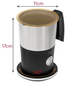 "Adler" pieno plakiklis AD 4497 600 W, juodas
