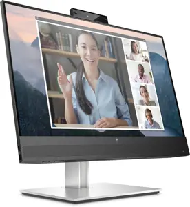 Monitorius HP E24mv G4, 60.5 cm (23.8"), 1920 x 1080 pixels, Full HD, 5 ms, Black, Silver