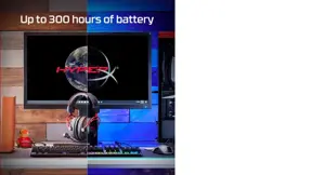 "HyperX Cloud Alpha" - belaidės žaidimų ausinės (juodai raudonos), belaidės, 15 - 21000 Hz, žaidimų, 335 g, ausinės, juodos, raudonos