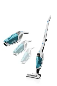 ETA dulkių siurblys "Dasty AquaPlus" ETA344790010 Belaidis darbinis, rankinis ir rankinis, 14,4 V, veikimo laikas (maks.) 45 min, baltas/mėlynas