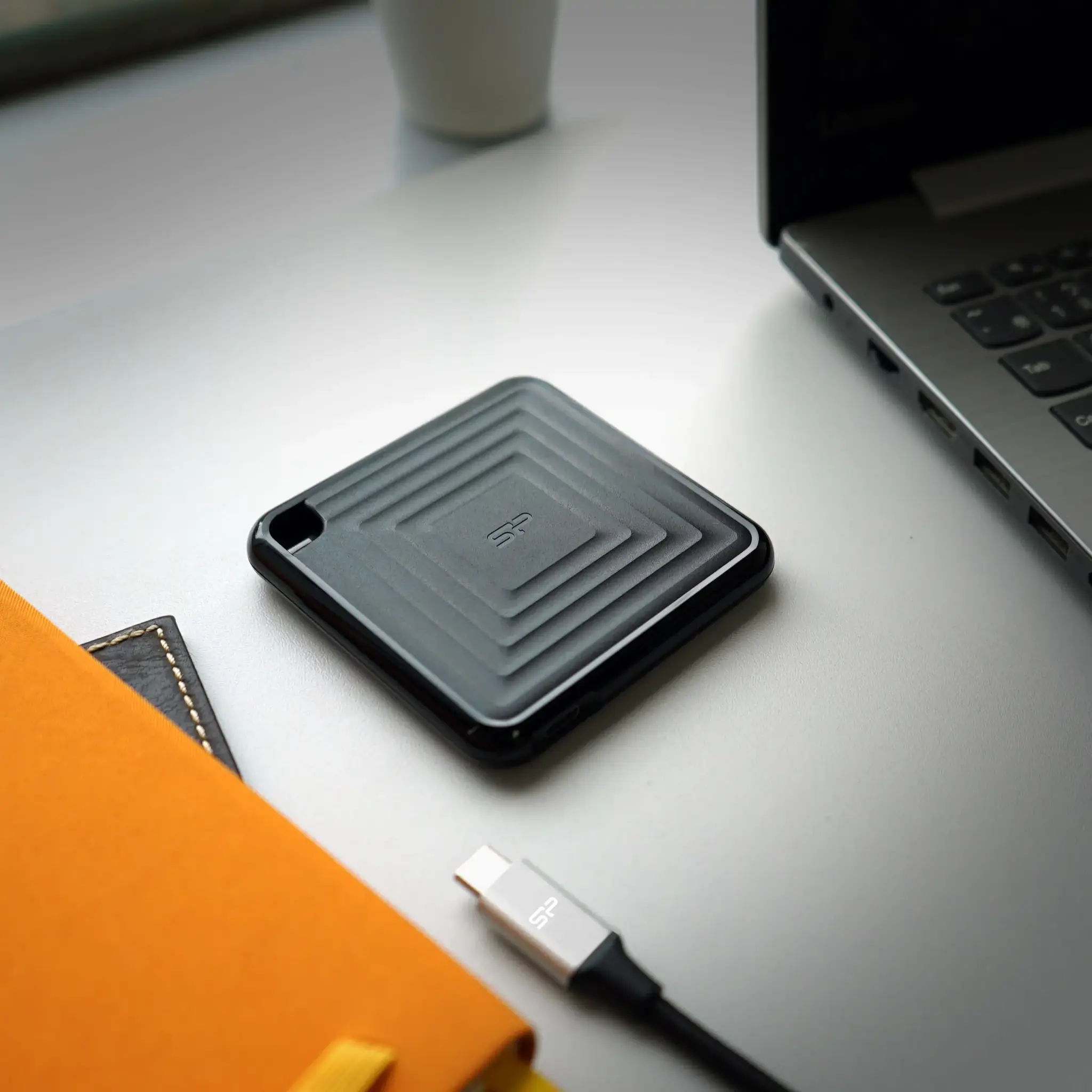 SILICON POWER išorinis SSD diskas PC60 512 GB USB-C 540/500 MB/s Juodas