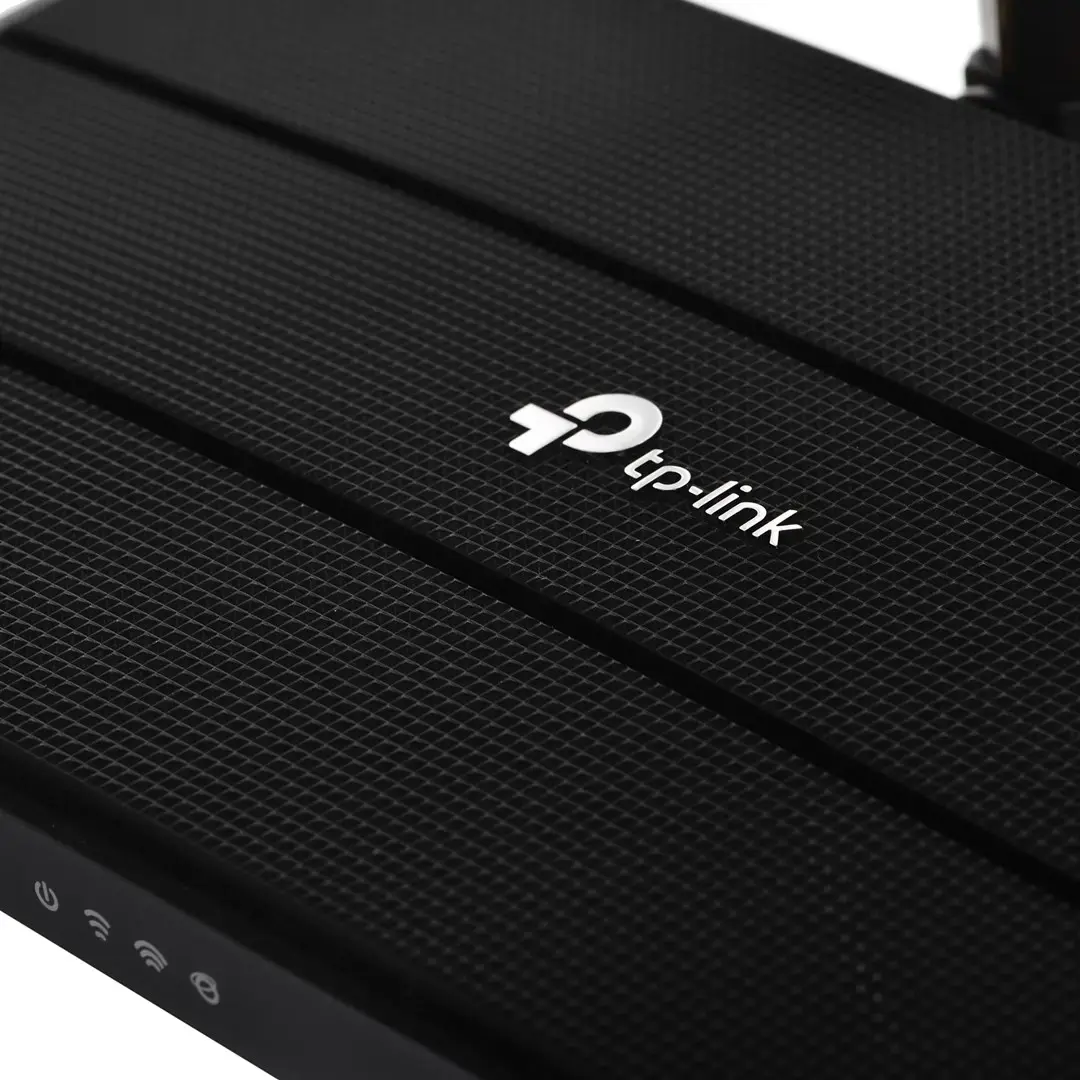 TP-Link Archer AX1500 Wi-Fi 6 maršrutizatorius, "Wi-Fi 6" (802.11ax), trijų dažnių (2,4 GHz / 5 GHz / 5 GHz), Ethernet LAN, juodas, stalinis maršrutizatorius