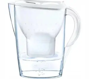 "Brita" 1039273, Rankinis vandens filtras, 2,4 l, skaidrus, baltas