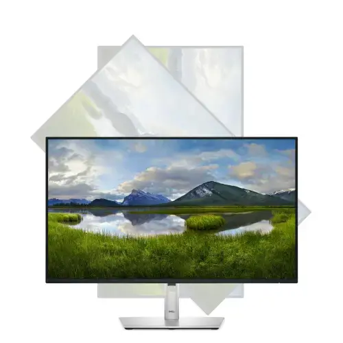 DELL P Series P2725HE, 68.6 cm (27"), 1920 x 1080 pixels, Full HD, LCD, 8 ms, Black