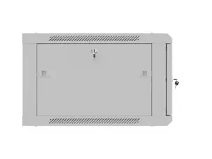 Lanberg Wall mounted installation cabinet 19" 9U 600X600 | WF01-6606-23S | Grey