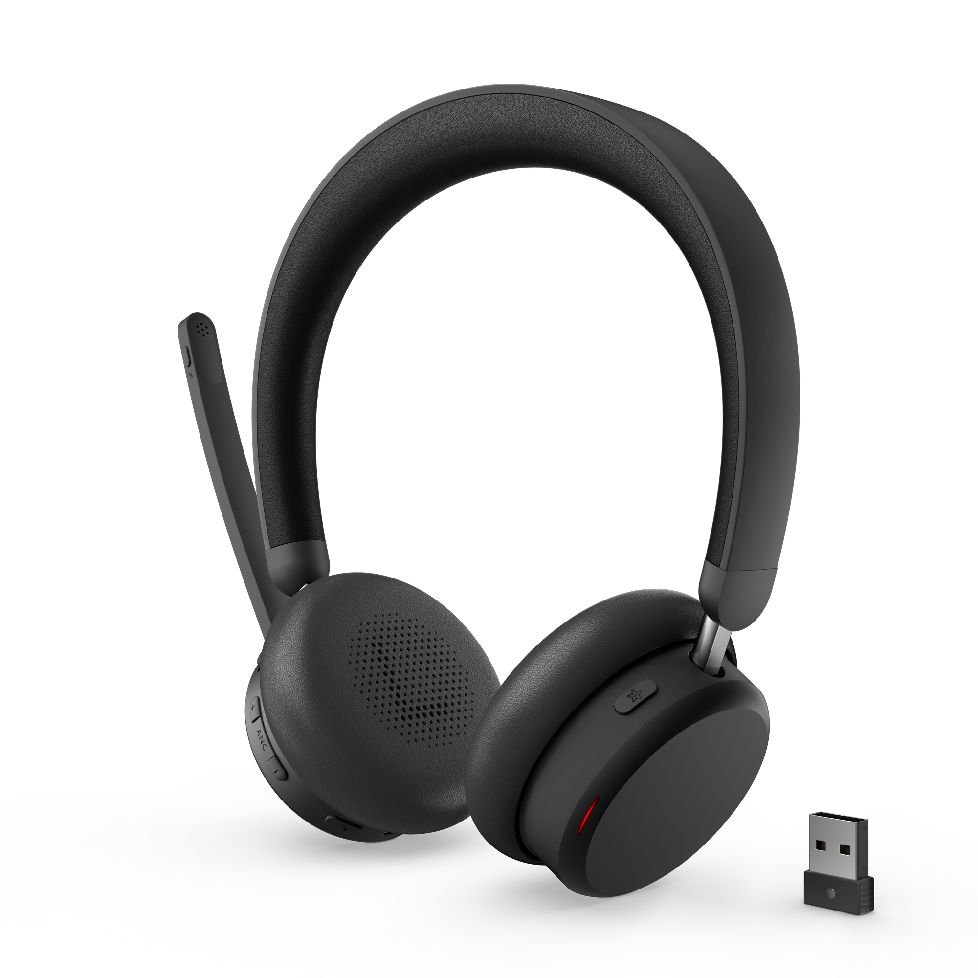 Lenovo Dual-Mode Wireless ANC Headset 6550 (USB-A, Teams) | 4XD1S19777 | Built-in microphone | Bluetooth | Black
