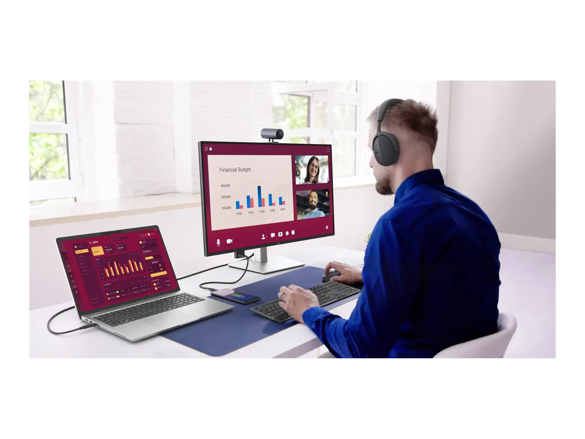 Dell Pro 32 Plus 4K USB-C Hub Monitor - P3225QE, 80.0cm (31.5")