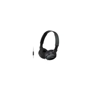 "Sony MDR-ZX110AP", laidinis, 12-22000 Hz, skambučiai/muzika, 120 g, ausinės, juodos spalvos