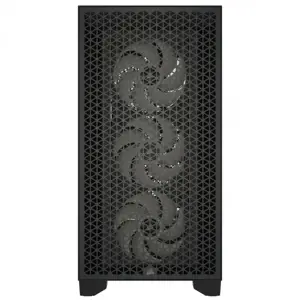 3000D Airflow RGB TG Mid-Tower juodos spalvos