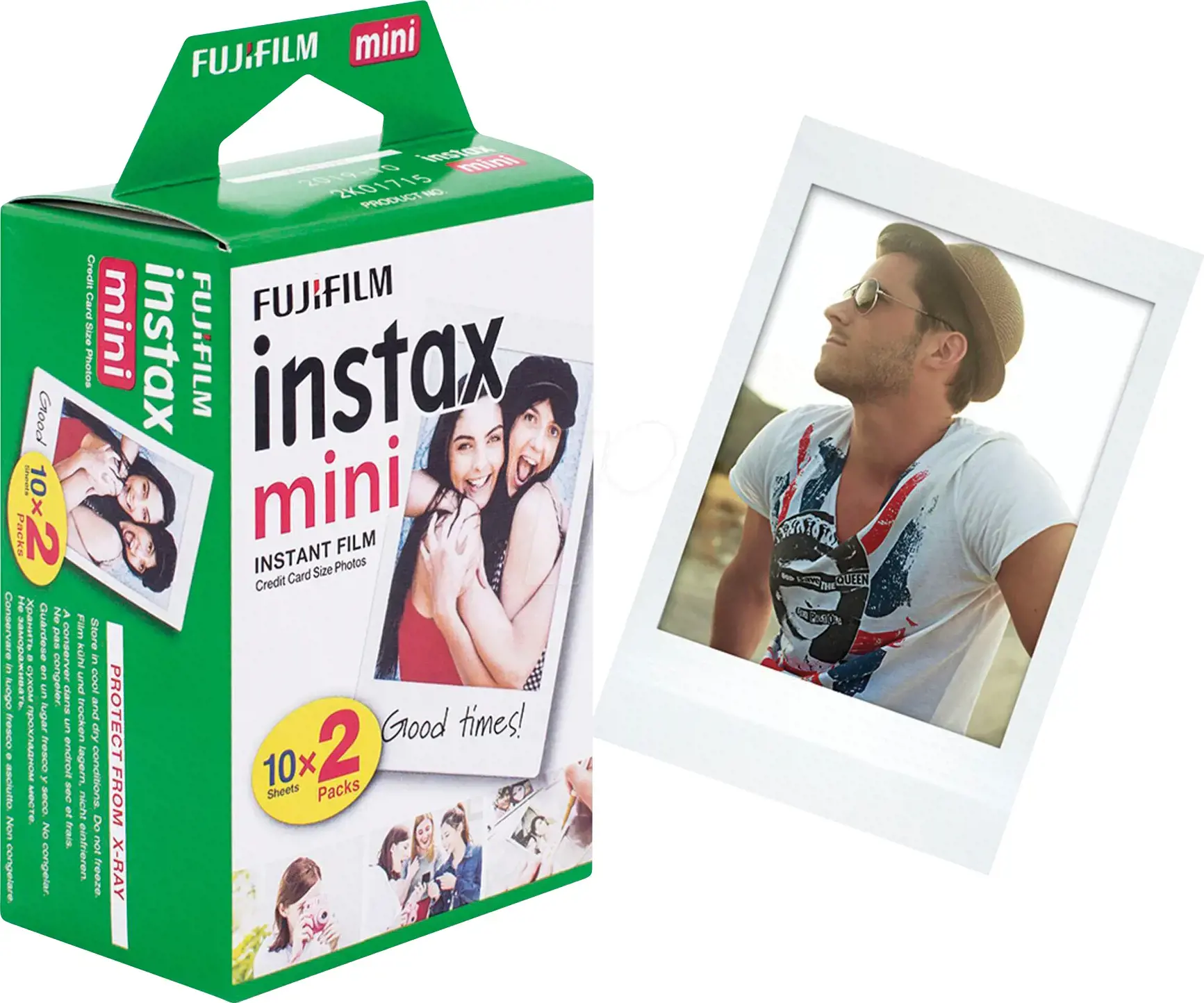 "Fujifilm Instax Mini" blizgios (10x2) momentinės juostos