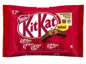 NESTLE KIT KAT 2F Mini Multipack saldainiai (17x16,7g) 284g