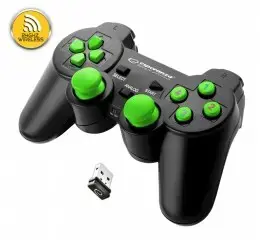 "Esperanza GLADIATOR" belaidis žaidimų bloknotas EGG108G (PC, PS3; juoda spalva)