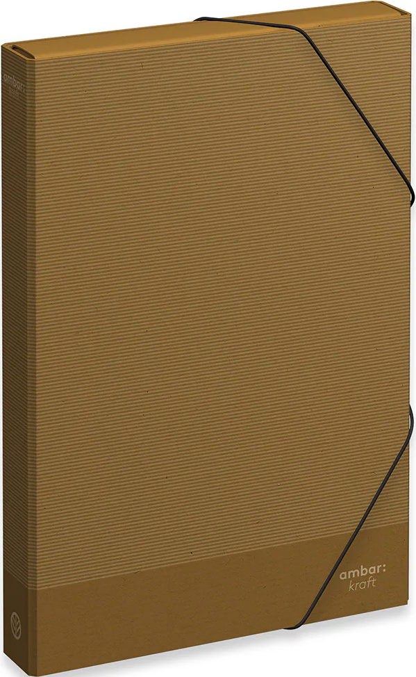 A4 Document Box 40mm Kraft