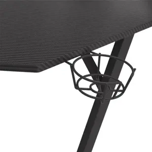 Žaidimų stalas Natec Genesis Holm 510 RGB, Juoda