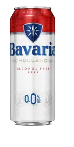 Alus BAVARIA Original, 0%, 0,5l, skardinė