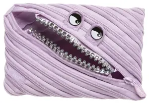 Penalas-pieštukinė ZIPIT Grillz Monster Jumbo Pouch, ZTMJ-GR5, alyvinės spalvos