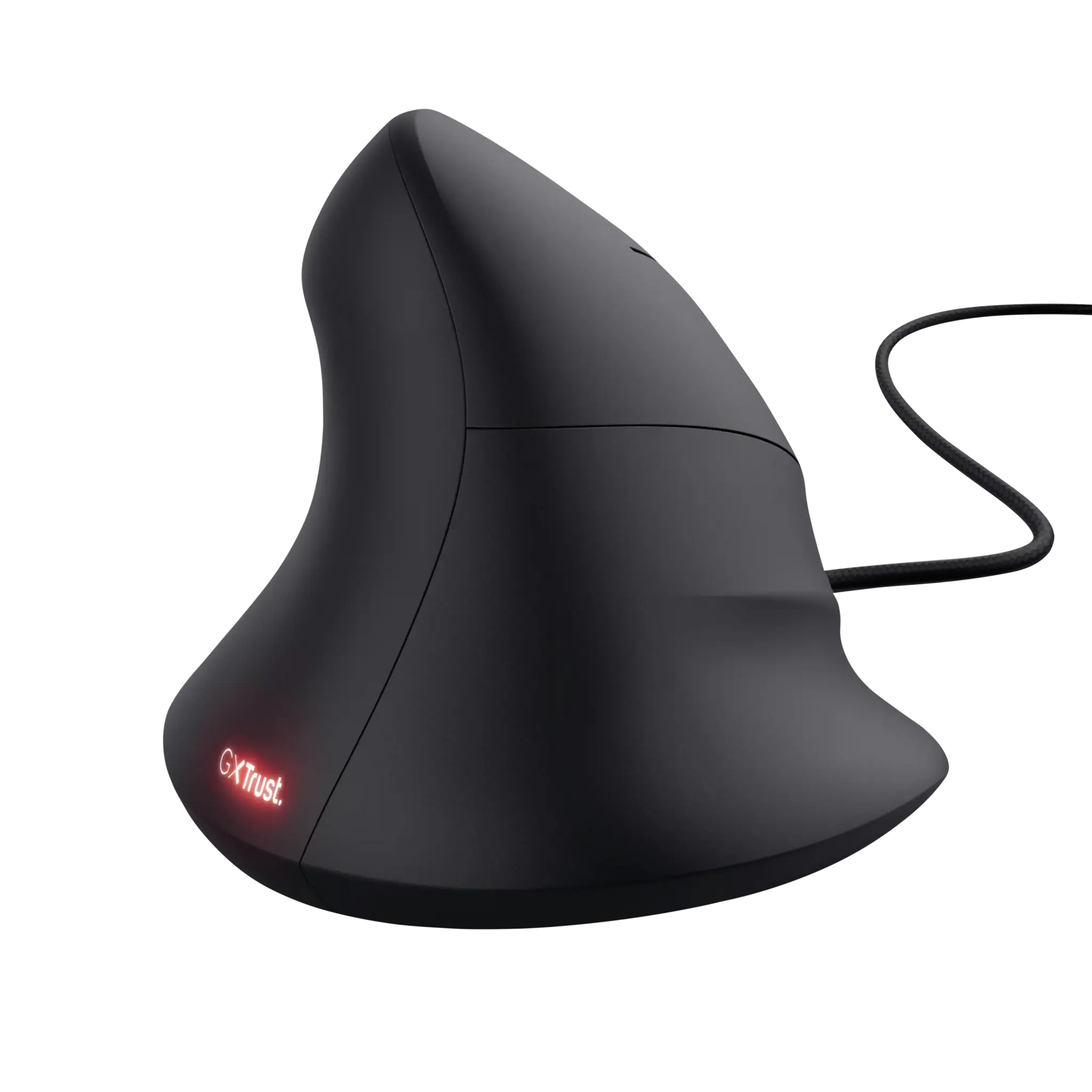 "Trust GXT 144 Rexx", dešinioji ranka, vertikalus dizainas, optinis, A tipo USB, 10000 DPI, juodas