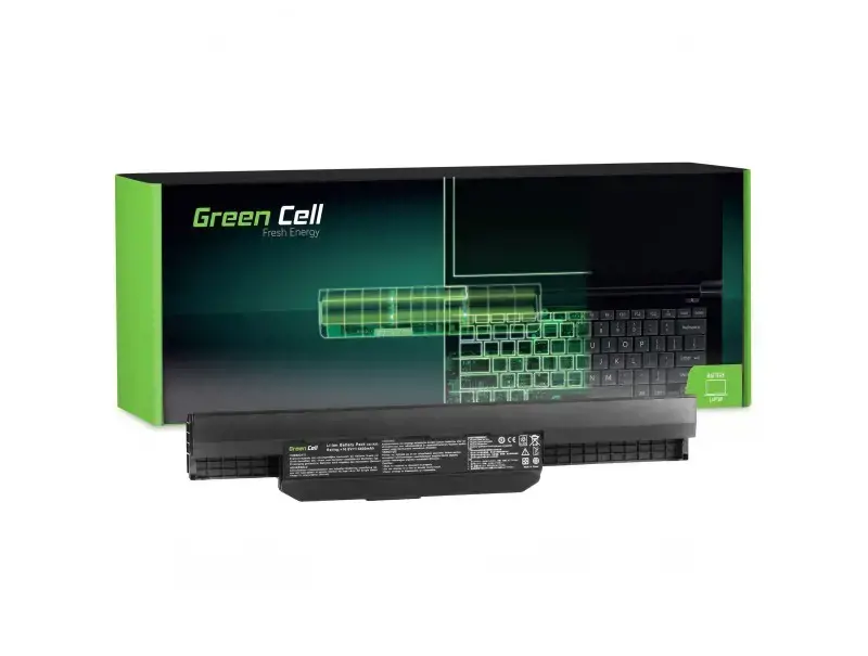 GREENCELL AS04 akumuliatorius su žaliaisiais elementais, skirtas Asus A43 A53 K43 K53 X43 A32-K53 A42-K5