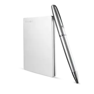 TOSHIBA "Canvio Slim" 2TB USB3.2 sidabro spalvos