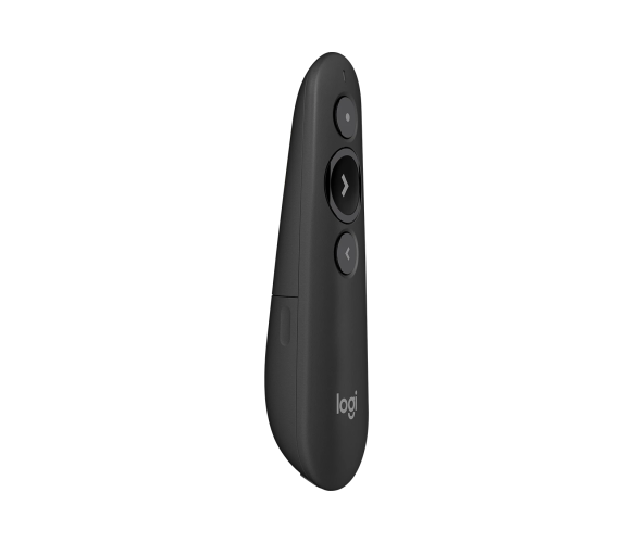 "Logitech R500", "Bluetooth/RF", USB, 20 m, grafito spalvos