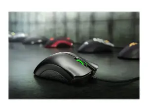 "Razer" žaidimų pelė DeathAdder Essential Ergonominė optinė pelė, balta, laidinė