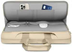 Tech-Protect laptop bag PocketBag 16", beige