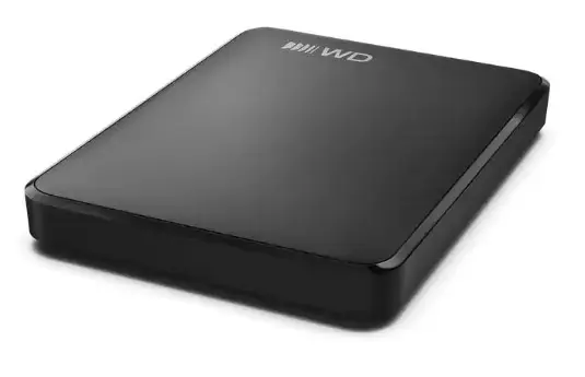 Western Digital Elements Portable (USB-C) external hard drive 1 TB 2.5" USB Type-C 3.2 Gen 1 (3.1 Gen 1) Black