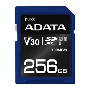 ADATA 256GB SDXC UHS-I U3 V30S 95MB/60MB