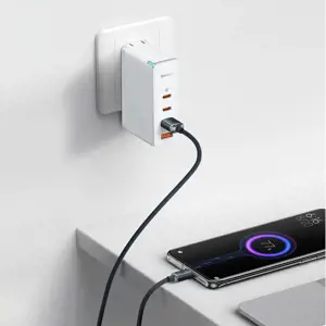 Baseus Crystal Shine Series USB | greito įkrovimo laidas USB Type A - USB Type C 100W 2m juodas