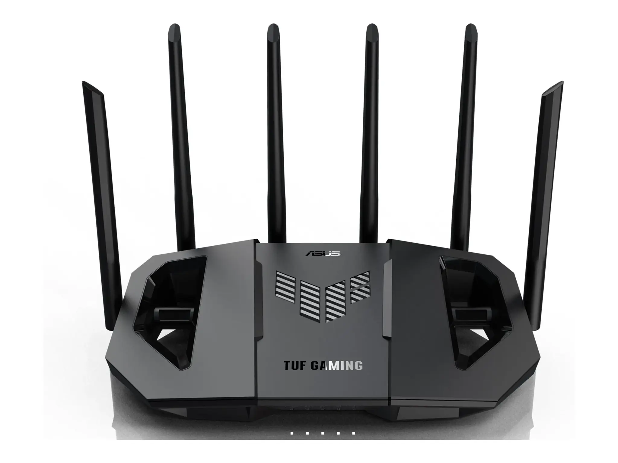 Asus | Dual Band WiFi 7 Extendable Gaming Router | TUF Gaming BE6500 | 802.11be | 6500 Mbit/s | Ethernet LAN (RJ-45) ports 4 | Mesh Support Yes | MU-MiMO Yes | Antenna type External fixed | 1