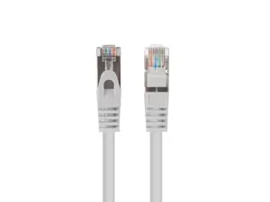 PATCHCORD CAT.6 FTP 1M GREY FLUKE PASSED LANBERG 10-PACK
