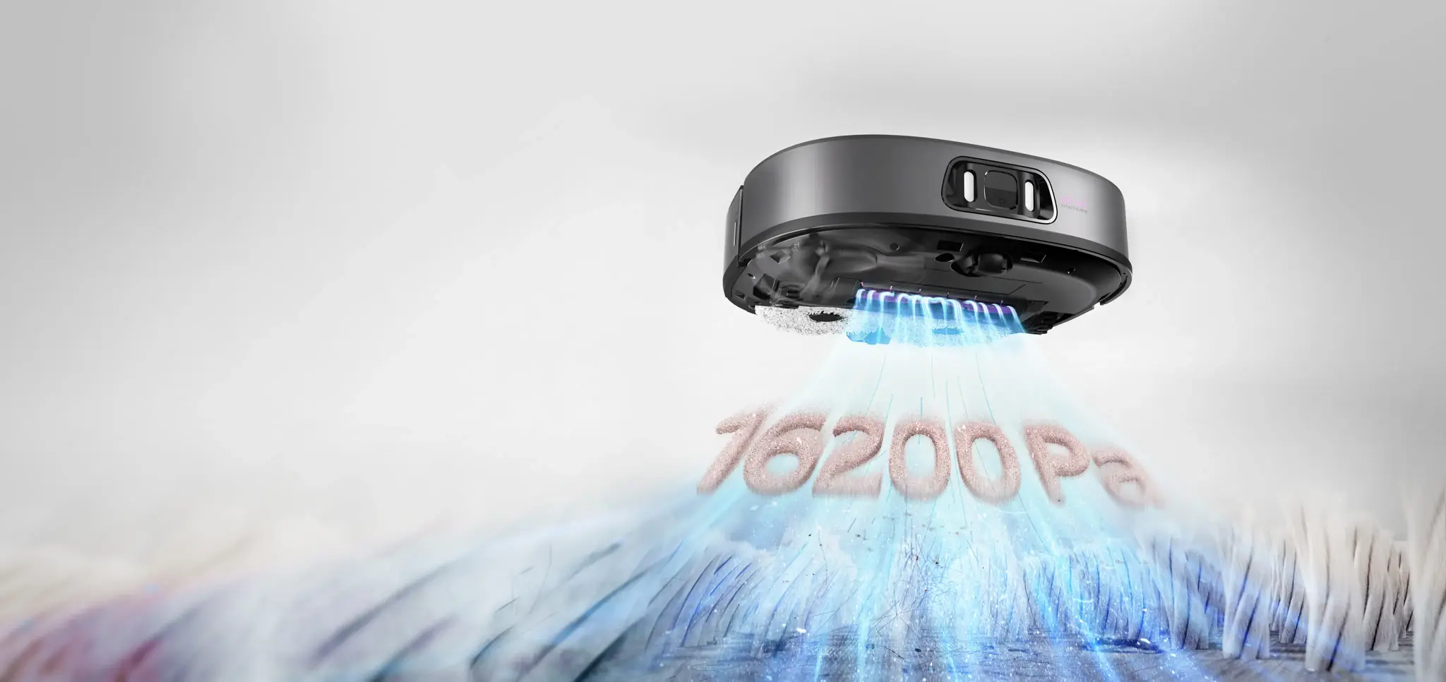 Dulkių siurblys-robotas Midea V15, Juoda