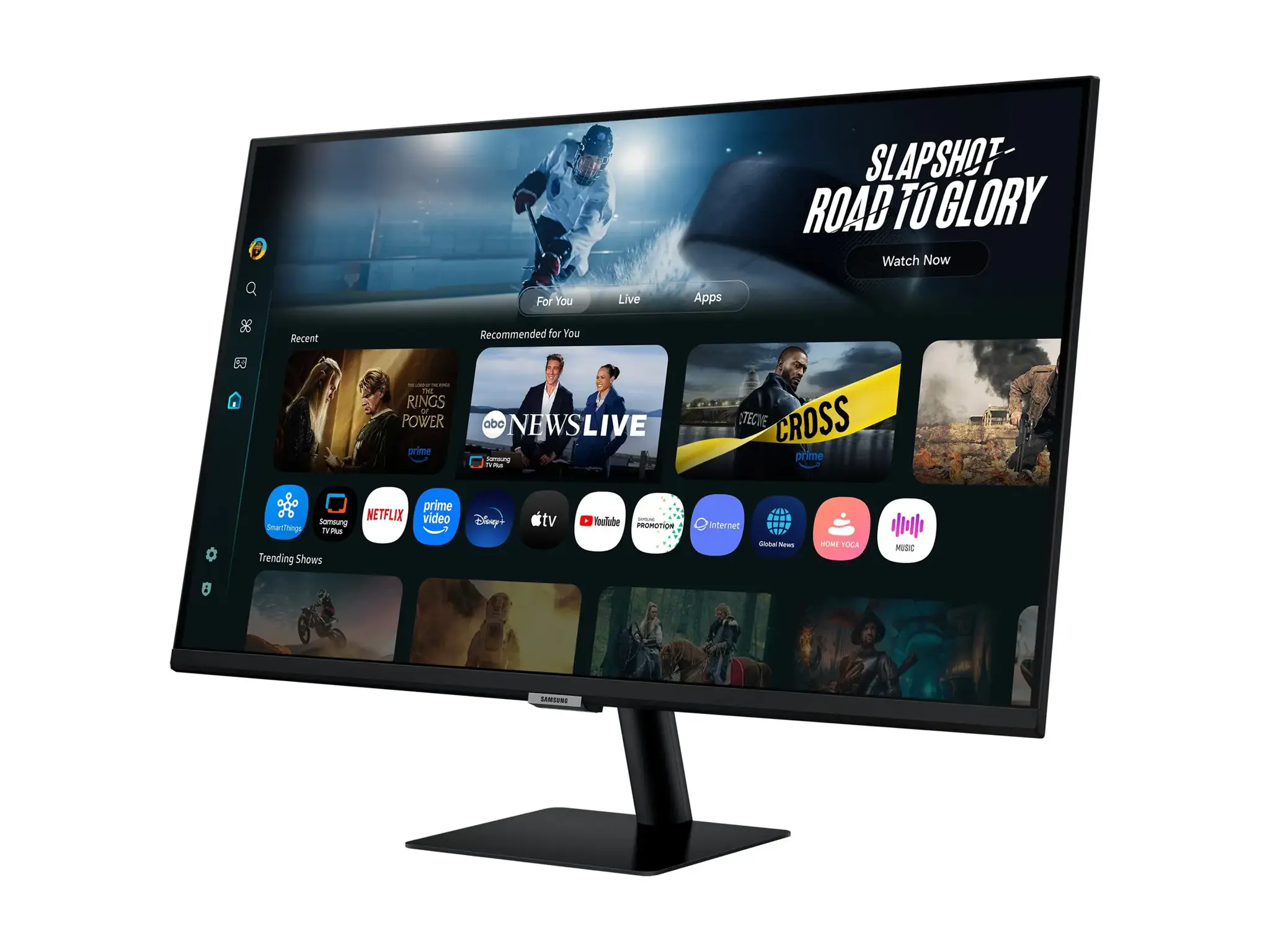 Samsung | LS32FM700UUXDU | 32 " | VA | 16:9 | 60 Hz | 4 ms | 3840 x 2160 pixels | 300 cd/m² | HDMI ports quantity 2 | Black