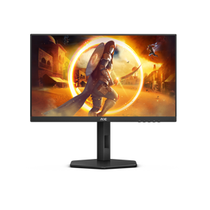 AOC 24G4X, 60.5 cm (23.8"), 1920 x 1080 pixels, Full HD, LCD, 0.5 ms, Black