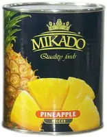 Ananasų gabaliukai MIKADO, 820 g / 490 g