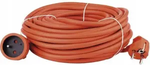 VERTEX PZO30M Įtraukiamas ilgintuvas 30 m 3x2,5 mm oranžinis