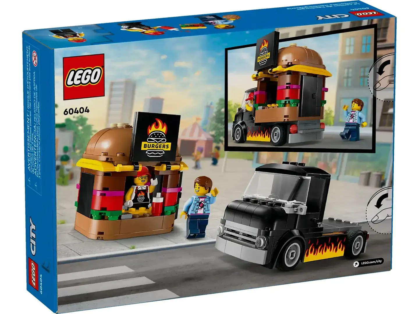 LEGO CITY 60404 BURGER TRUCK