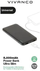 "Vivanco" maitinimo bankas "Slim 5000mAh" (38857)