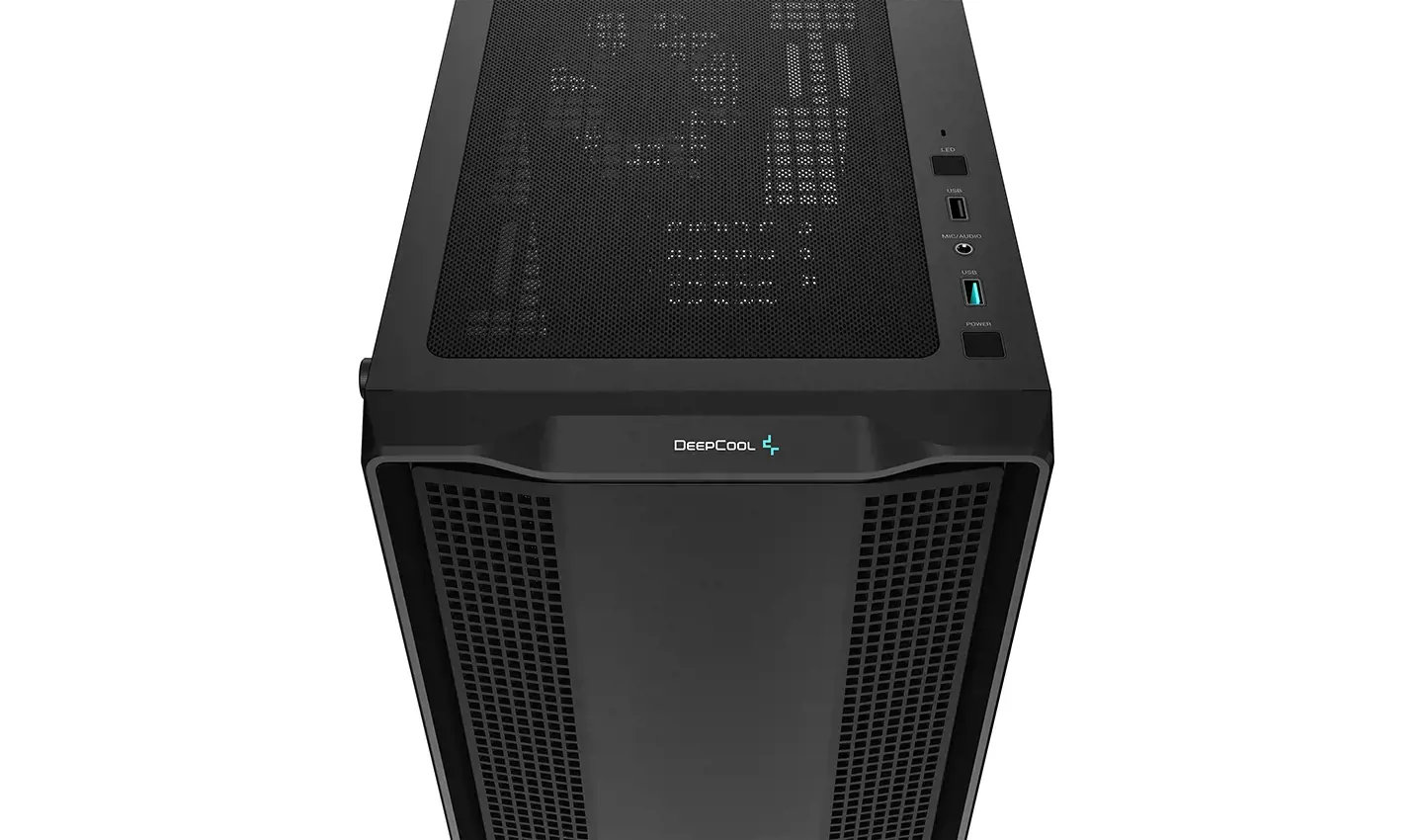 DeepCool CC360 ARGB, Mini Tower, Kompiuteris, Juoda, micro ATX, Mini-ITX, ABS, Plienas, Grūdintas stiklas, Multi