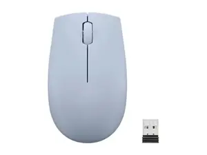 Lenovo 300 Wireless Compact Maus Kabellos Optisch Blau 3 Tasten 1000 dpi, Ambidextrous, Optical, RF Wireless, 1000 DPI, Blue