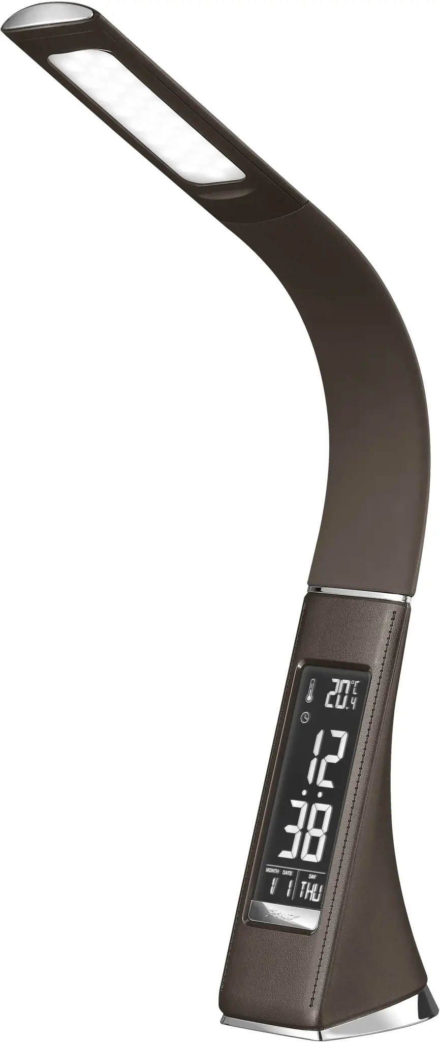 Platinet stalinė lempa su termometru PDLU2BR 7W (43599)