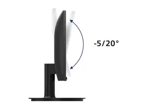 Monitorius Philips V Line 221V8A/00, 54.6 cm (21.5"), 1920 x 1080 pixels, Full HD, LED, 4 ms, Black