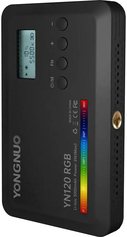 Yongnuo video light LED YN120 RGB WB
