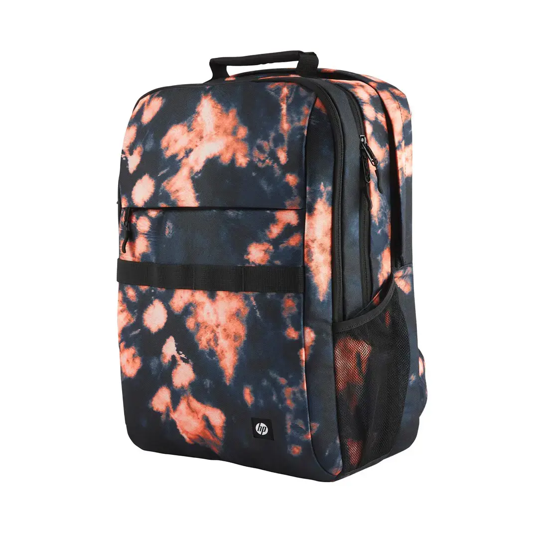 HP Campus XL Tie Dye kuprinė, 40,9 cm (16,1"), nešiojamojo kompiuterio skyrius, poliesteris, putų poliuretanas